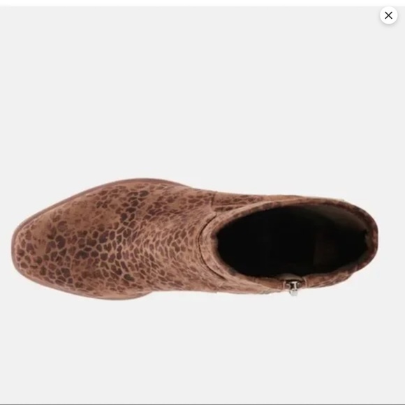 Dolce Vita Indiga Booties Dark Leopard Stella Suede sz 8.5 - Picture 7 of 9